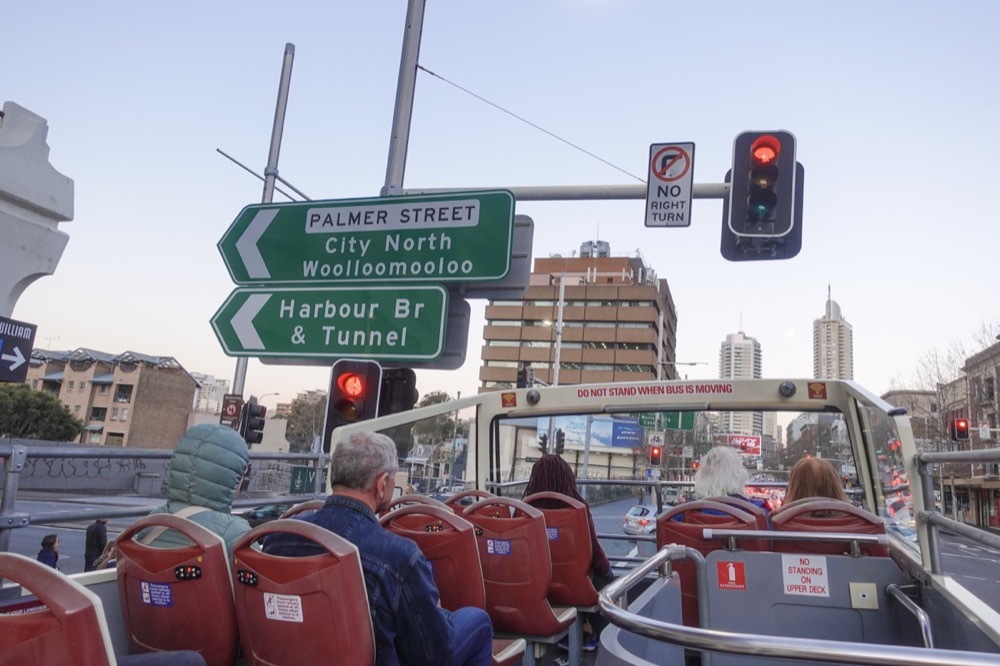 SONY RX100M5で撮影☆シドニーの街をオープントップバスで観光