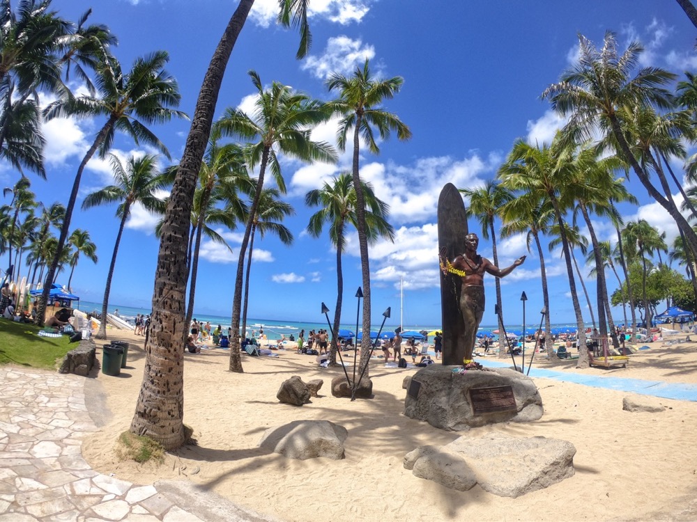 GoPro Hero7 でハワイのビーチを撮影♪