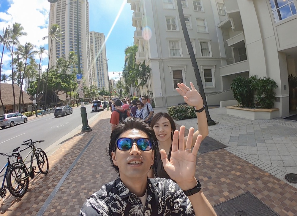 GoPro HERO7 Blackで自撮り撮影しながらハワイの街をお散歩♪