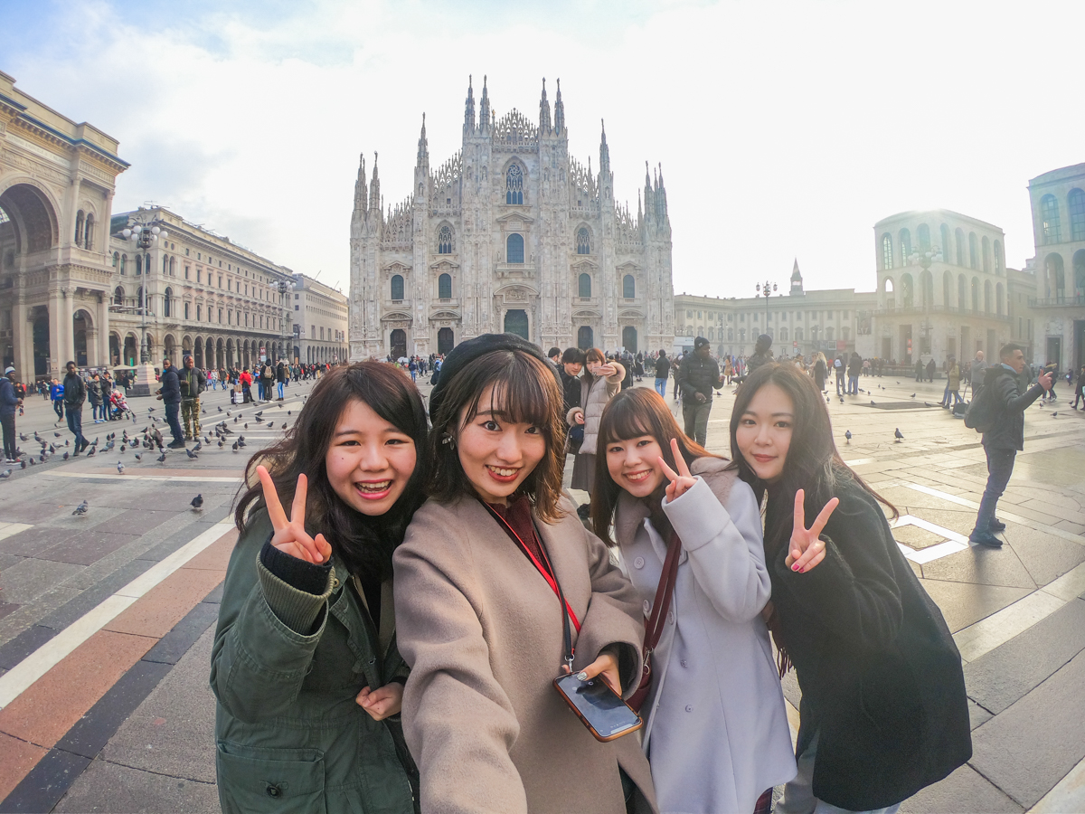 GoPro Hero7 初心者セットを友達とレンタルしてイタリア旅行へ♪