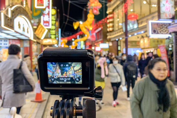 GoPro Hero7 初心者セットで夜の街を撮影!!