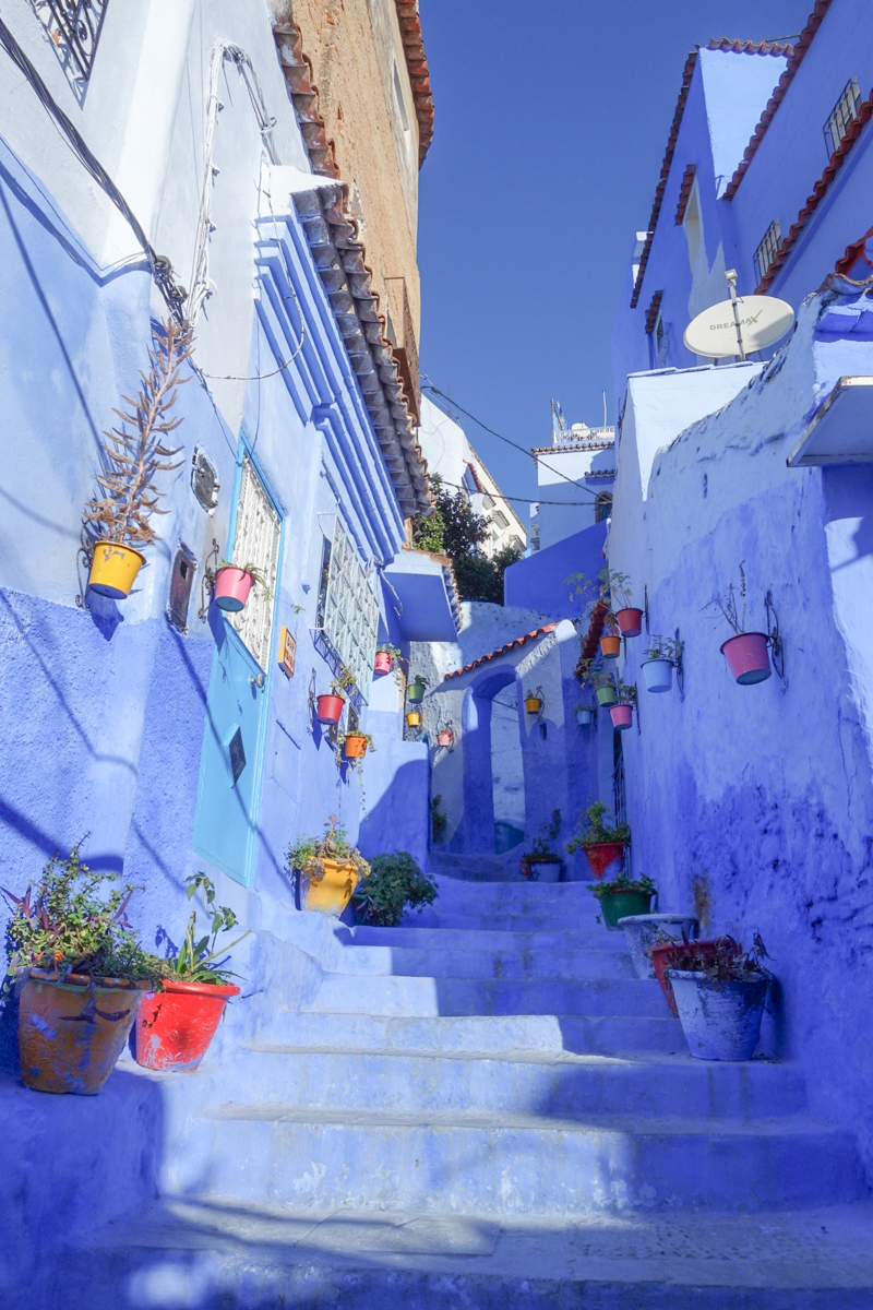 SONY -RX100M7 ・モロッコの青い街