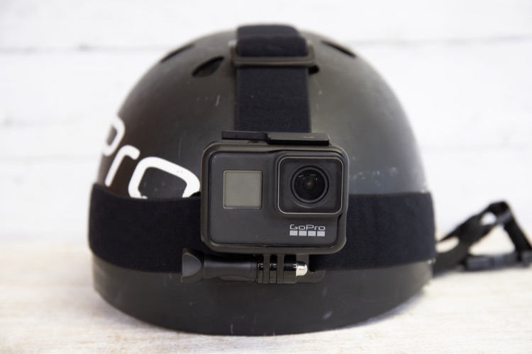 GoProヘルメットマウント取り付け方法