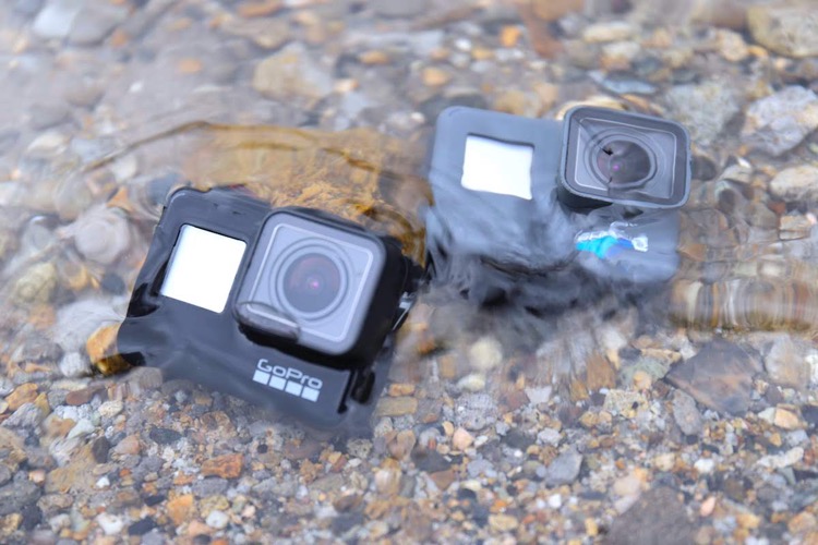 GoProも防水カメラ