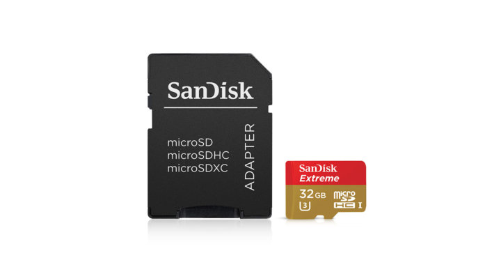 GoPro SanDiskExtreme 32GB microSDHCの全体画像