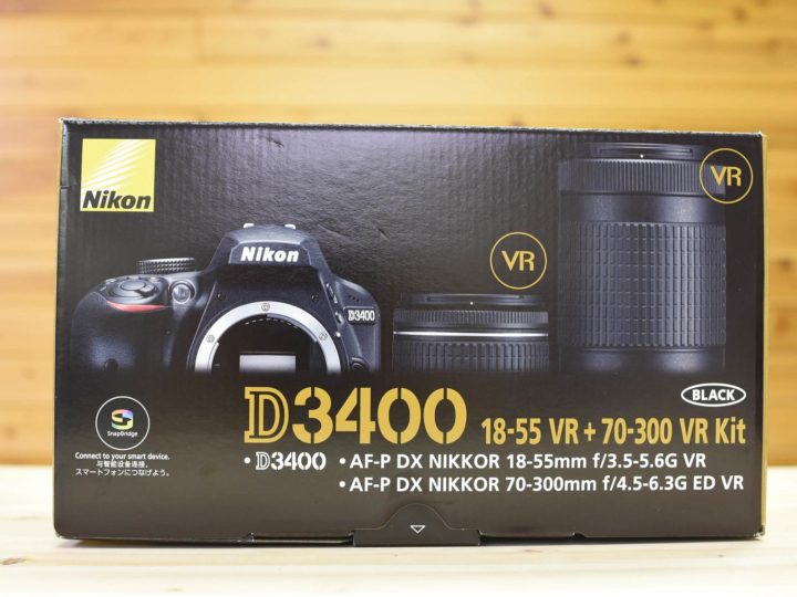 【SALE／37%OFF】 nikon D3400(マクロレンズ付き) 一眼レフ デジタルカメラ