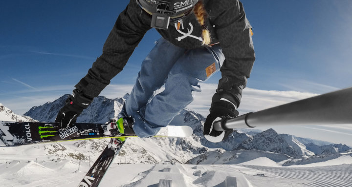 GoPro ElGrandeのスキー画像