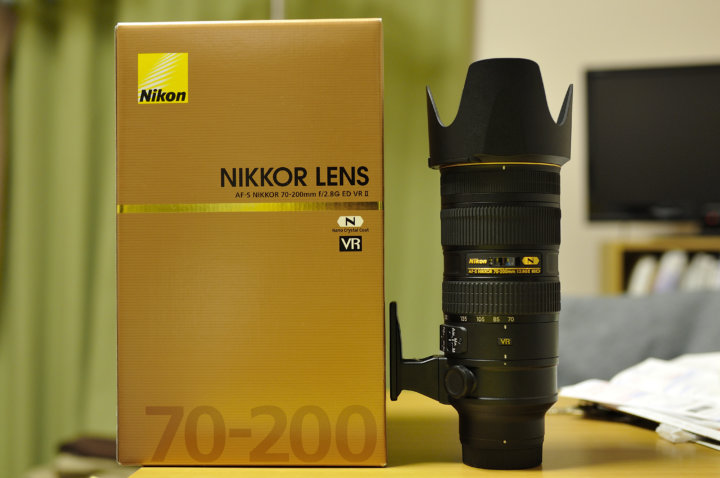 Nikon  レンズ AF-S 70-200F2.8G ED VR2