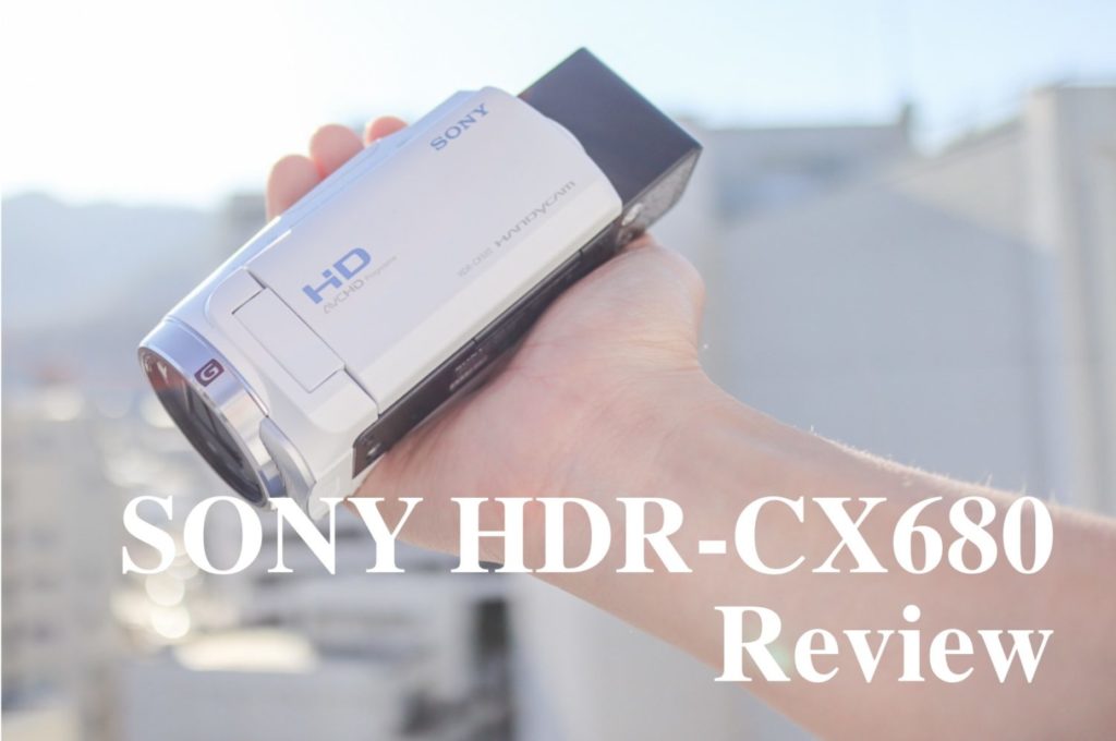 総代理店  HDR-CX680(W) 難あり　SONY ビデオカメラ