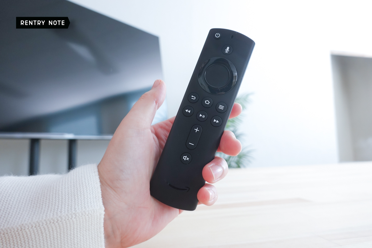 Fire TV Stick 4k リモコン