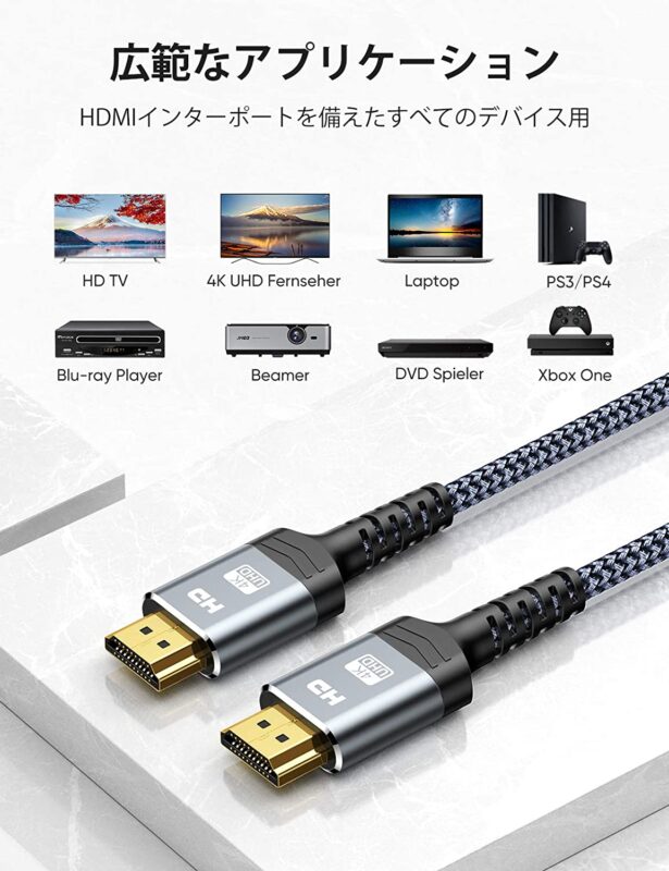 国際ブランド HDMIケーブル 変換ケーブル PS3 1メートル 高画質 ケーブル PS4