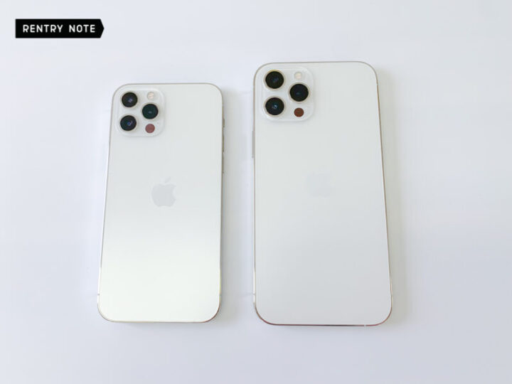 iPhone 12 Pro とiPhone 12 Pro Max 大きさ 比較