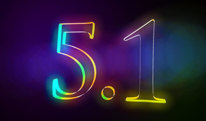 「5.1ch」「7.1ch」はスピーカーの数を表す数値