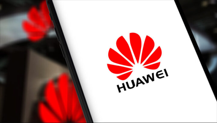 smartphone with Huawei logo. Huawei Technologies Co. Ltd. is Chinese multinational telecommunications equipment, consumer electronics manufacturer, headquartered. Moscow, Russia - May 20, 2019