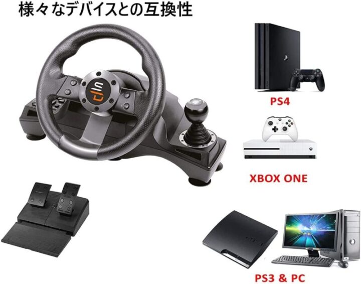 送料関税無料】 購入前確認 ハンドルコントローラー PS3 ロジクール