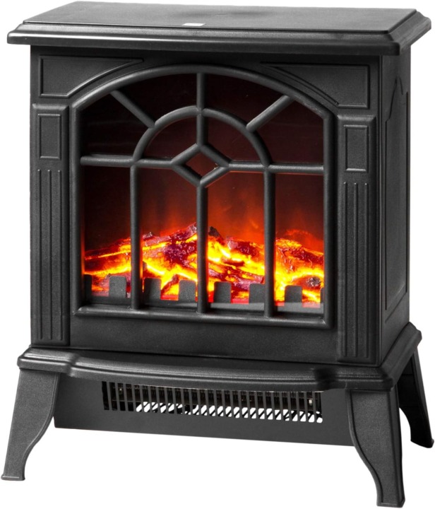 暖炉型ヒーターとは、本物の暖炉の炎に見える電気ヒーター