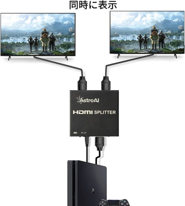 2519円 送料無料でお届けします HDMI分配器 6入力2出力 複数の機器を自由に切替 リモコン付き AGPtEK ARC 4K 3D PIP XBOX WII STB HDサポート 2.0CH 5.1CH ADV 3.5mmオーディオモード