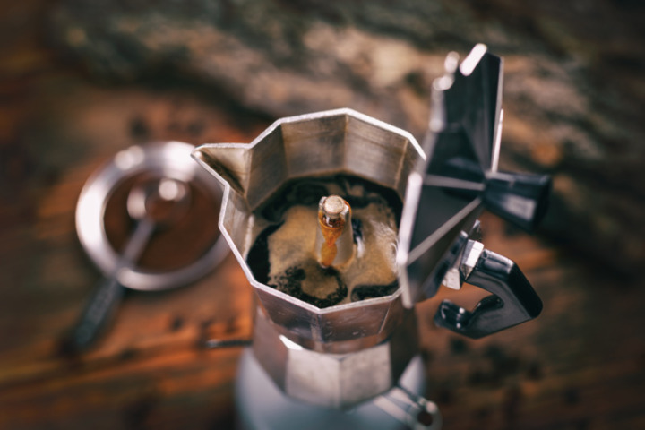 マキネッタでコーヒーを淹れる方法