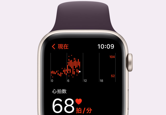 Apple Watch SE 心拍センサー