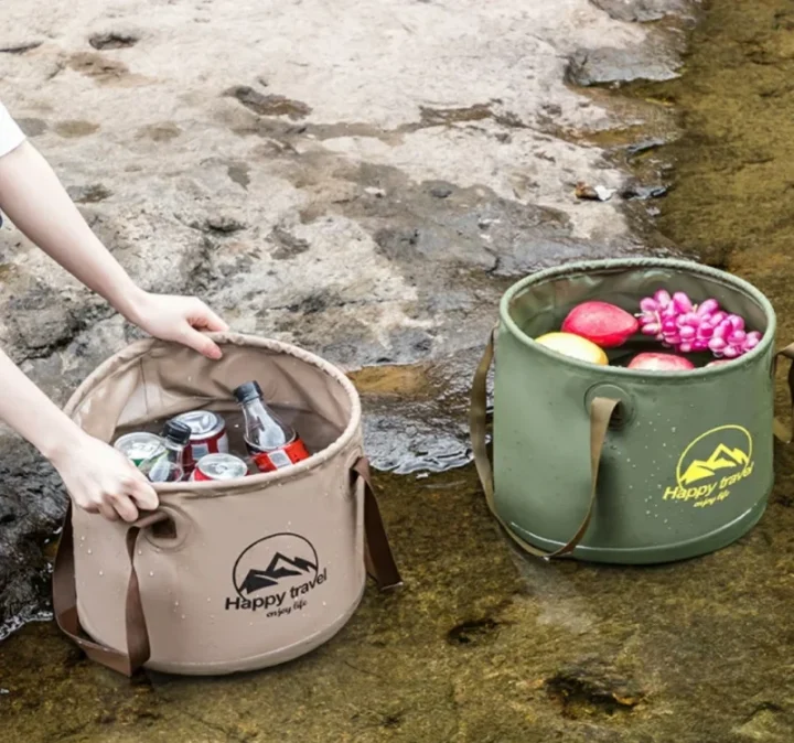 ⭐️新品未使用⭐ 折りたたみ式洗面器 桶 旅行 出張 キャンプ