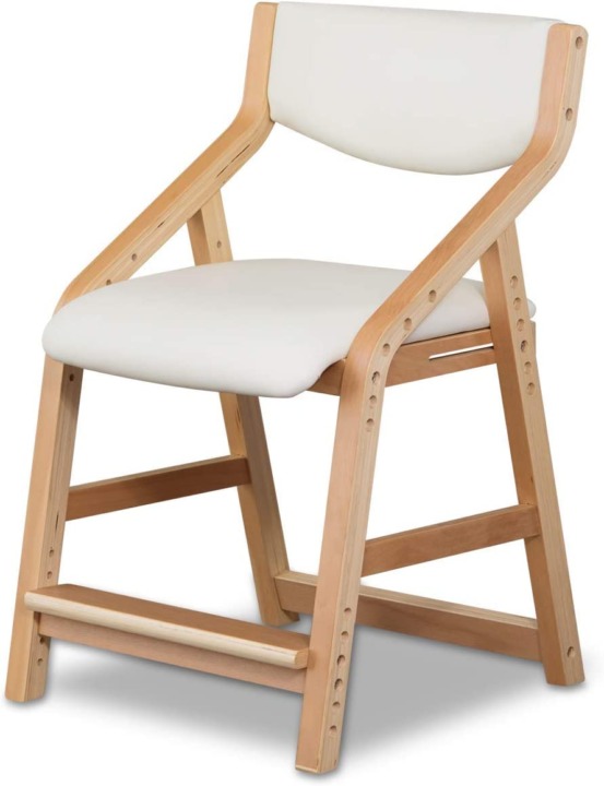 落ち着いて勉強できて小学校低学年にもおすすめな「木製椅子」