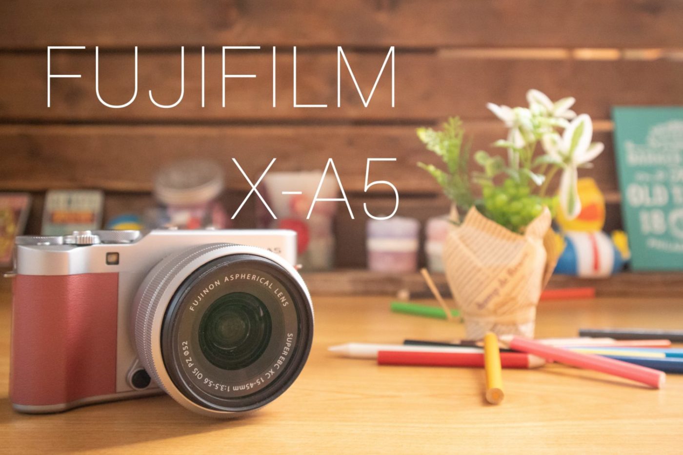 Fujifilm X-A5 ピンク レンズキット☆極上美品☆小型・軽量ボディ