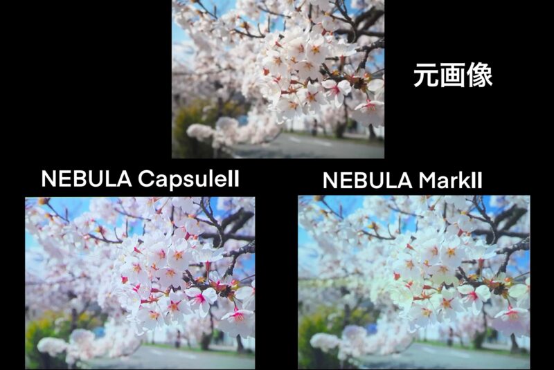 NEBULA  MarkⅡ Capsule 比較