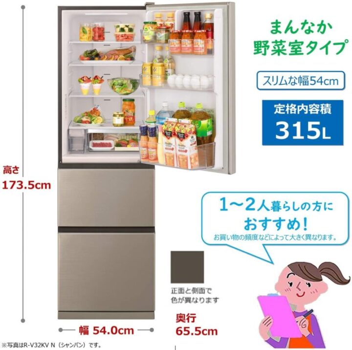 冷蔵庫の容量（L）：容量100～400L別で選ぶ