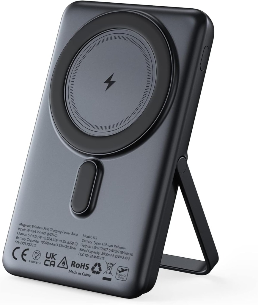 【iPhoneにくっつく】MagSafe対応モバイルバッテリー17選おすすめランキング
