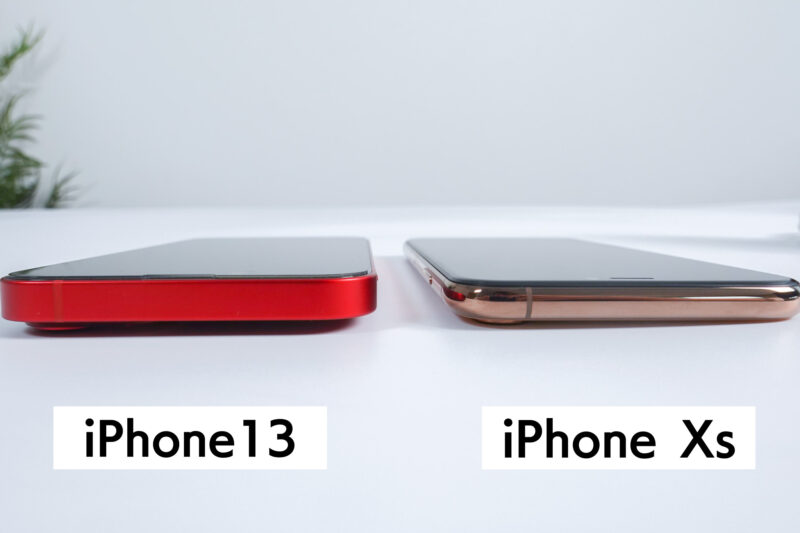 iPhone13 レビュー　大きさ　比較　違い