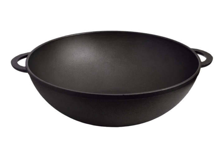 揚げ物や蒸し料理には安定感のある「広東鍋」