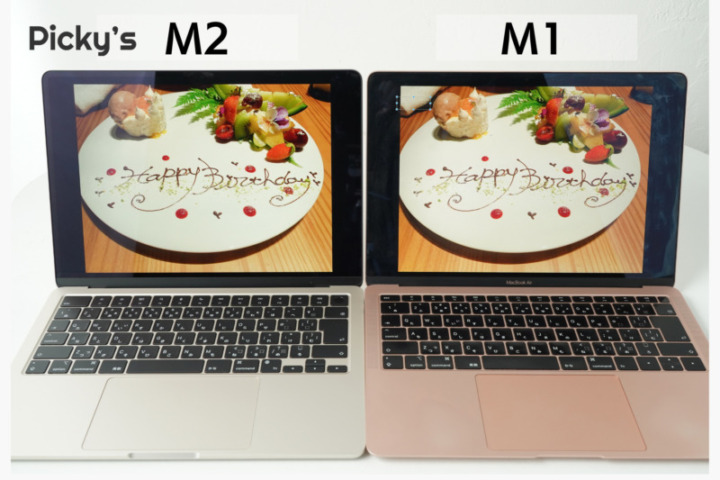 M2 MacBook Air 写真