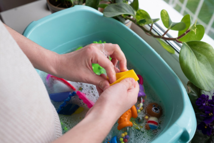 お風呂用おもちゃにカビが生えたときの掃除・お手入れ方法