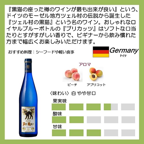 すっきり甘口のドイツ、極甘口の貴腐ワイン・アイスワインは白ワイン初心者にぴったり
