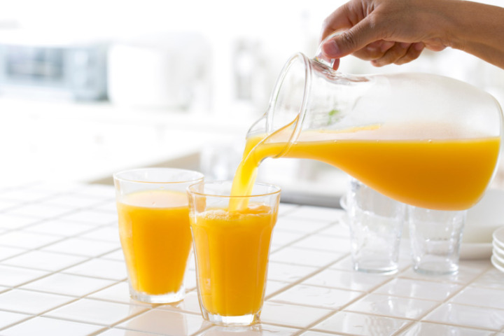 オレンジジュース 作り方