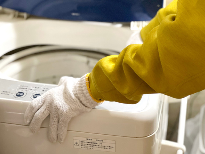 乾燥機付き洗濯機の処分について