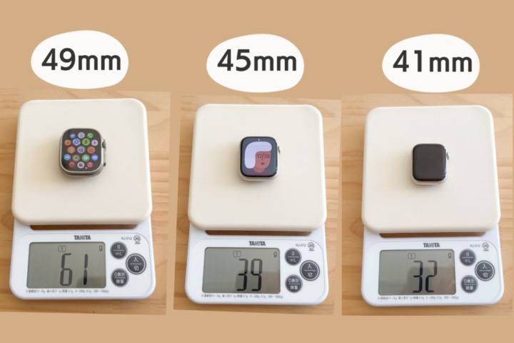 Apple Watch Ultra 2 重さ