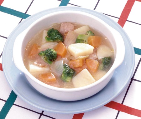 ほっと温まりたいときにおすすめ「塩麹野菜スープ」
