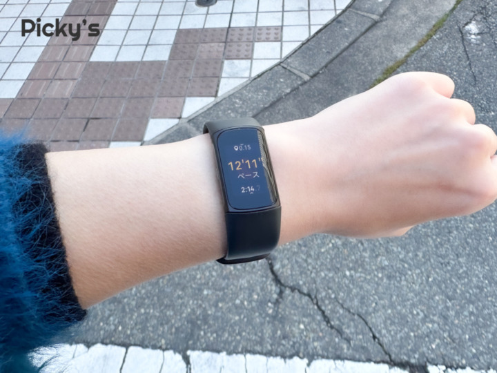 Fitbit Charge 6 ディスプレイ